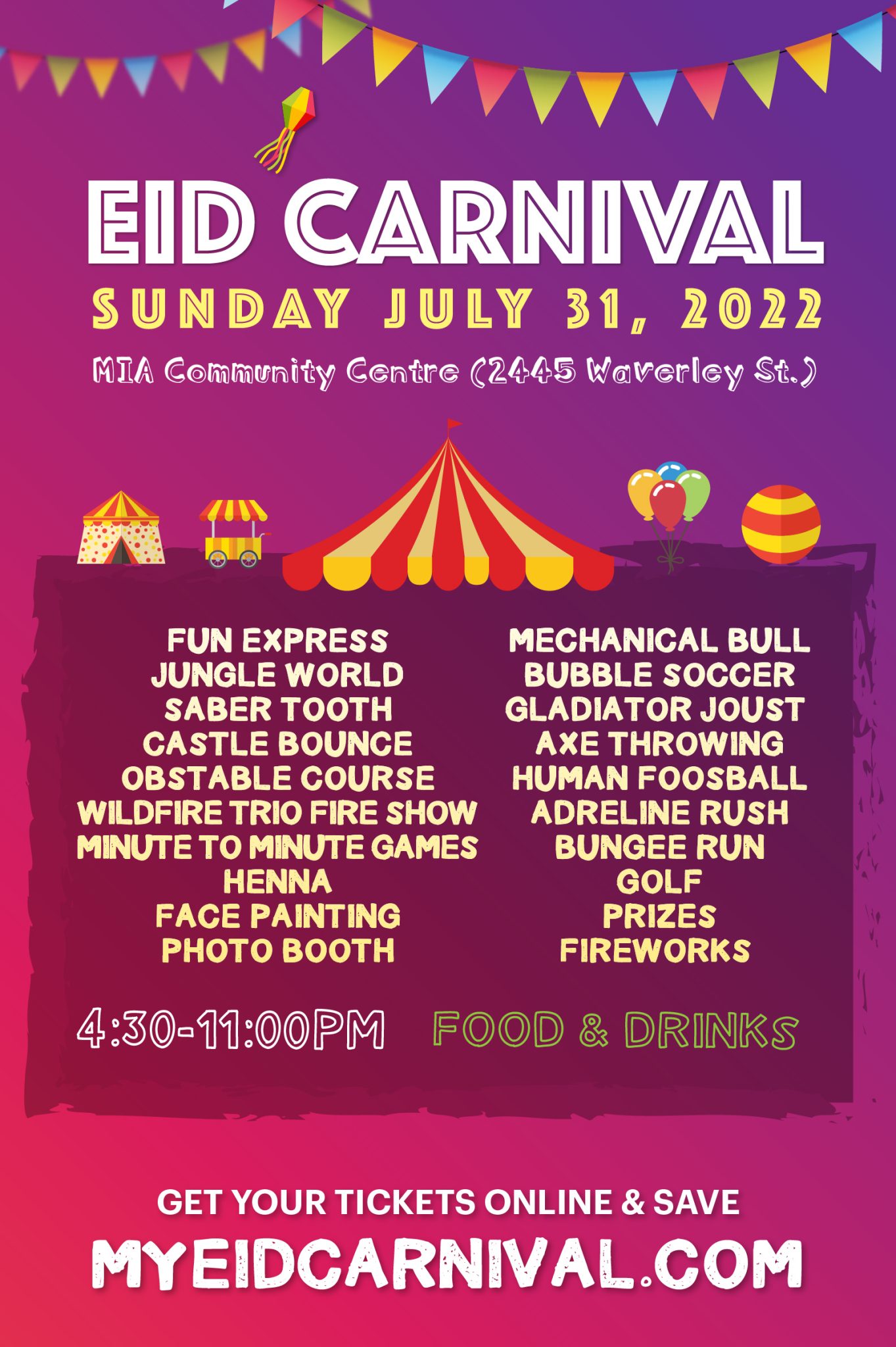 Eid Carnival Manitoba Islamic Association